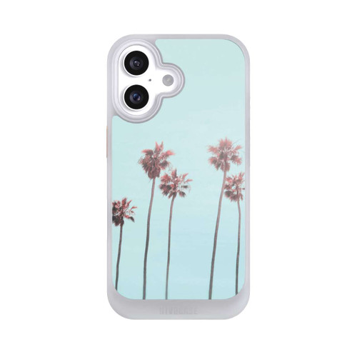 Apple iPhone 16 NIVOcore Pink Light Paradise Beach Palm