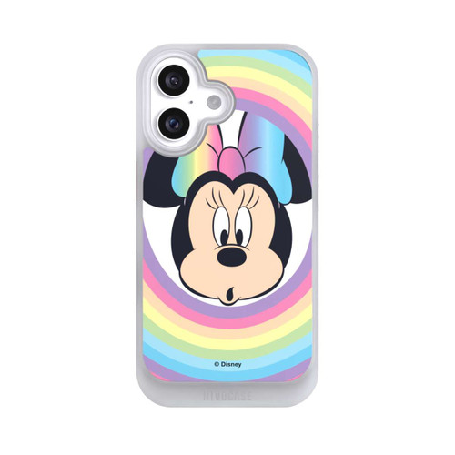 Apple iPhone 16 NIVOcore Minnie Arc-en-ciel Rond