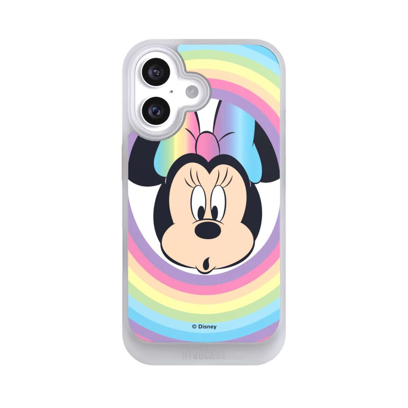 iPhone 16 NIVOcore Minnie Rainbow Circle