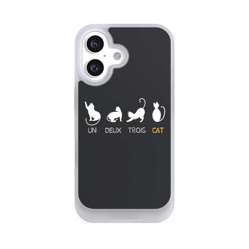 iPhone 16 NIVOcore Un Deux Trois Cat