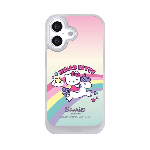 Apple iPhone 16 NIVOcore Hello Kitty Regenbogen 