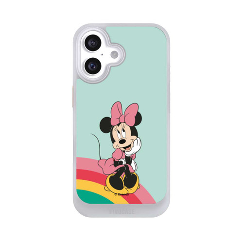 Apple iPhone 16 NIVOcore Minnie Regenbogen Portrait