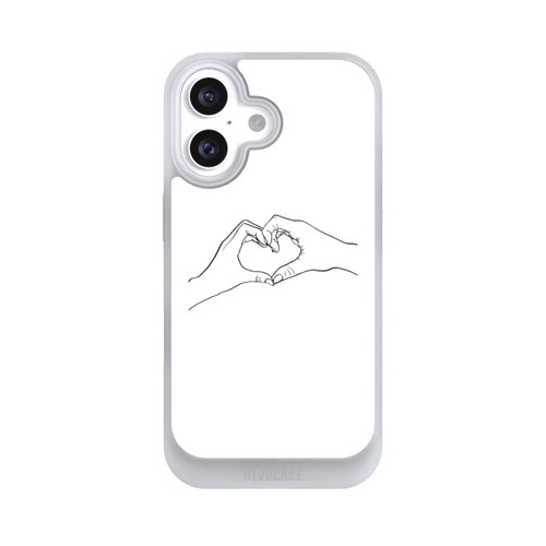 Apple iPhone 16 NIVOcore Love Hands Line Art