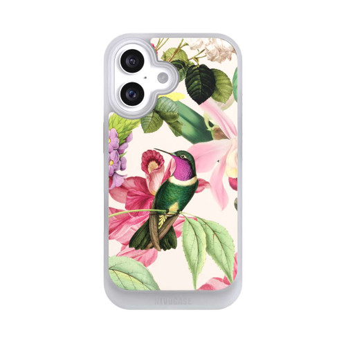 Apple iPhone 16 NIVOcore Kolibris und Rosen Muster