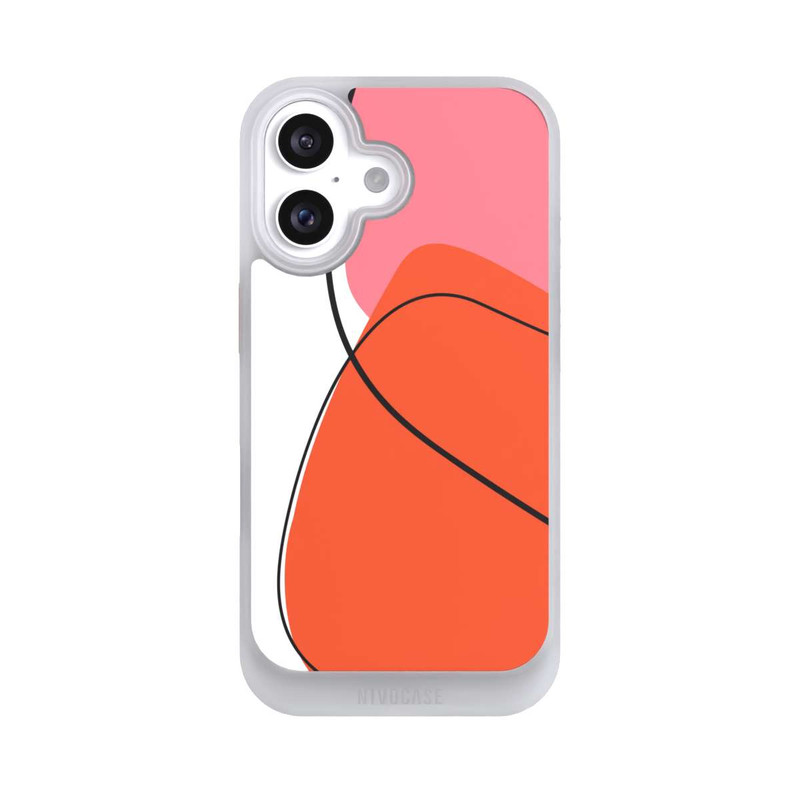 iPhone 16 NIVOcore Mon art orange
