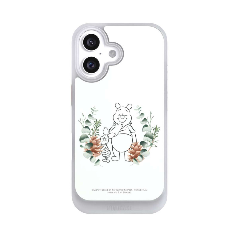 iPhone 16 NIVOcore Grüne Liebe Puuh und Ferkel