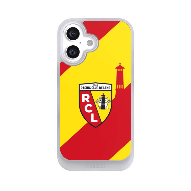 iPhone 16 NIVOcore RC Lens Rouge Jaune