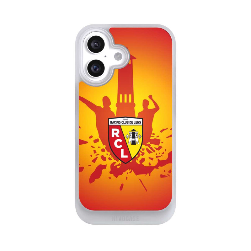 iPhone 16 NIVOcore RC Lens Tour en Orange
