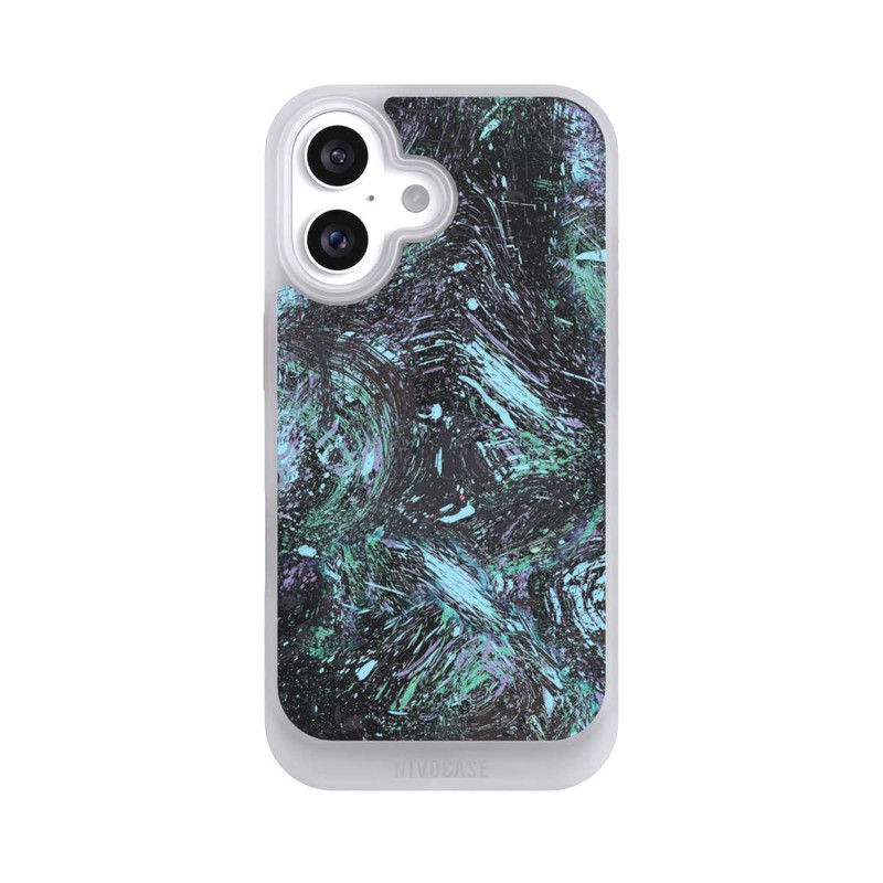iPhone 16 NIVOcore Résumé Dégoulinant De Poussière Pourpre
