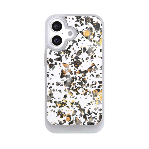 Apple iPhone 16 NIVOcore Gold Speckled Terrazzo