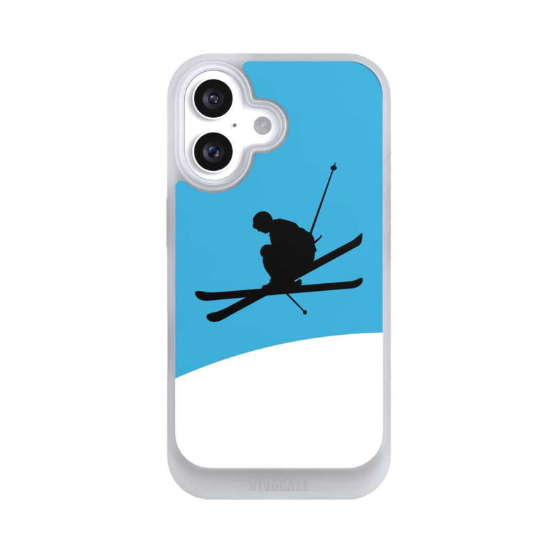 iPhone 16 NIVOcore Ski Illustration