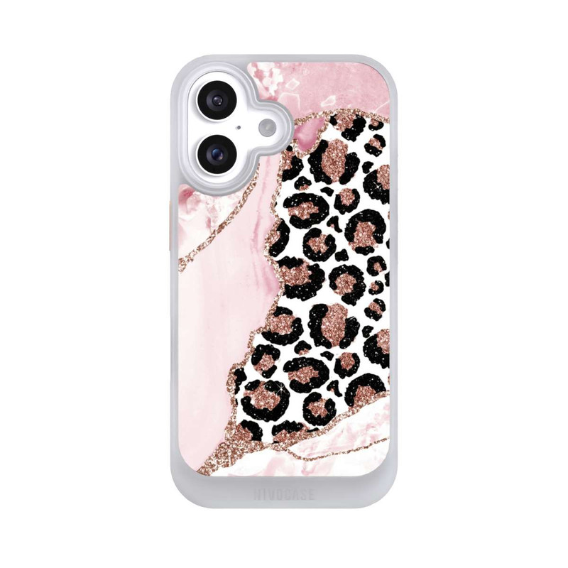 iPhone 16 NIVOcore Muster und Texturen Rosa