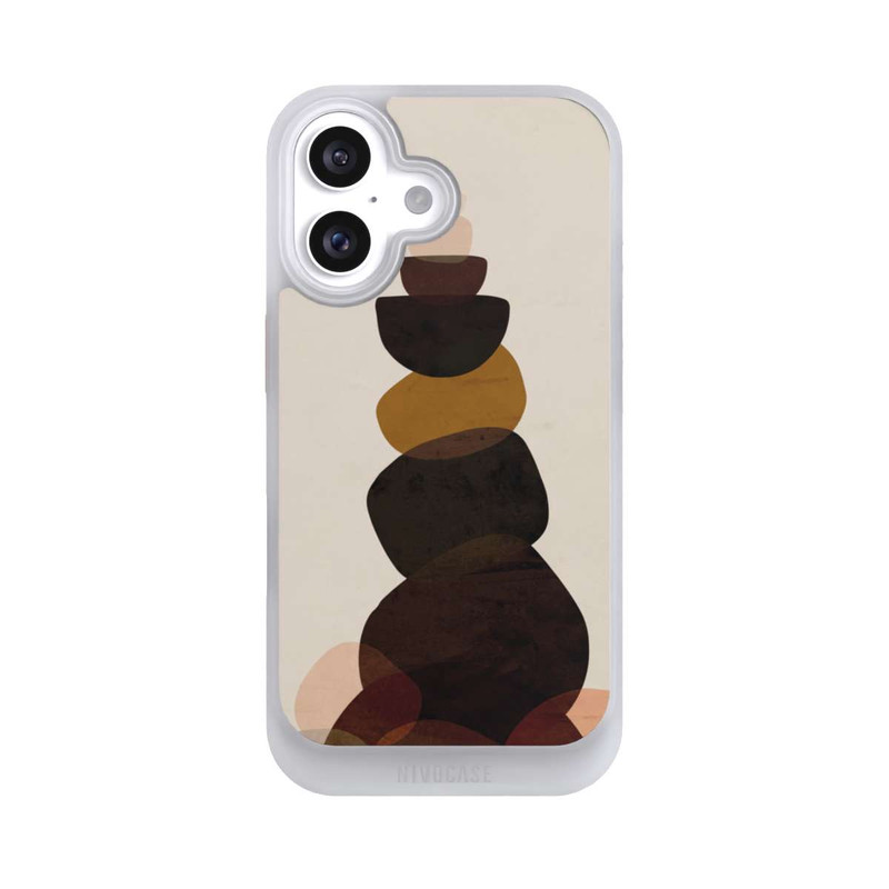 iPhone 16 NIVOcore Stones No 5 Brown