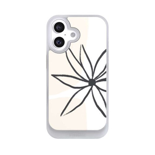 Apple iPhone 16 NIVOcore Blume und Creme