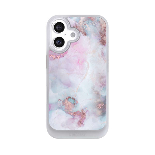 Apple iPhone 16 NIVOcore Alcohol Ink Marble Blue