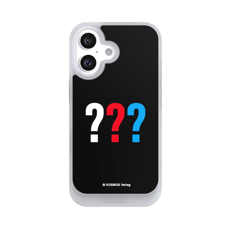 iPhone 16 NIVOcore Drei Fragezeichen Logo