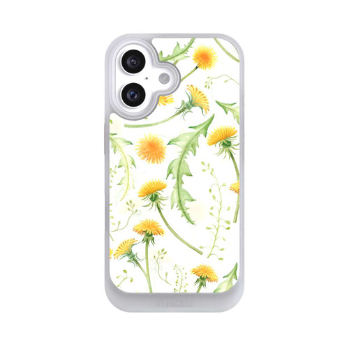 Apple iPhone 16 NIVOcore Löwenzahn Muster