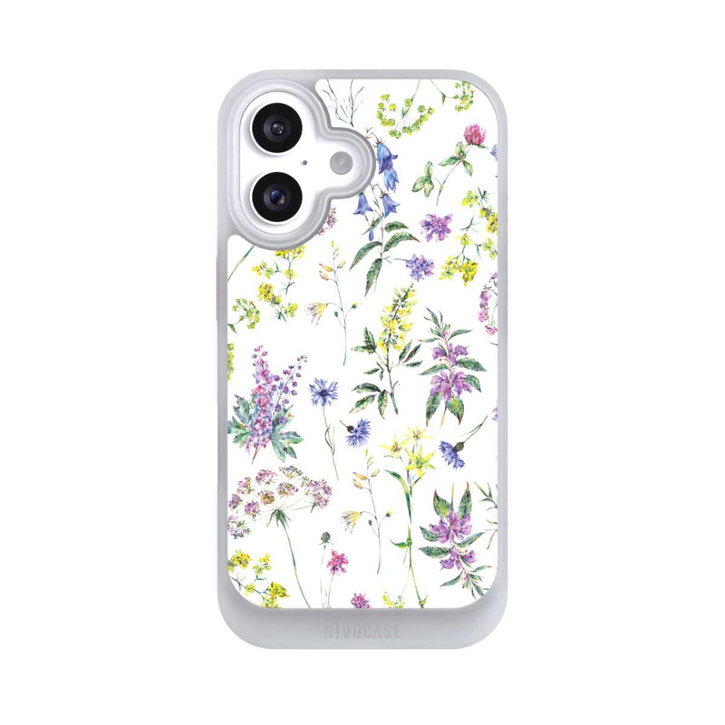 iPhone 16 NIVOcore Wald und Wiesenblumen
