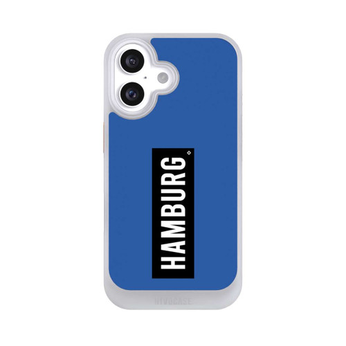 Apple iPhone 16 NIVOcore HSV Hamburg Schwarz Blau