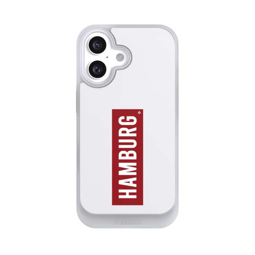 Apple iPhone 16 NIVOcore HSV Hamburg Rot Weiss