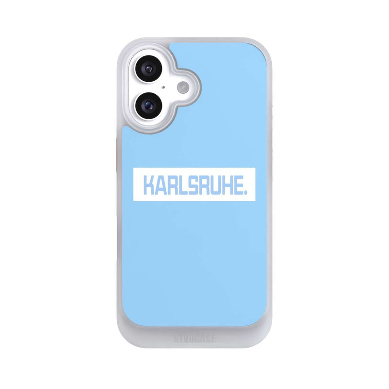 iPhone 16 NIVOcore KSC - Blauer Hintergrund