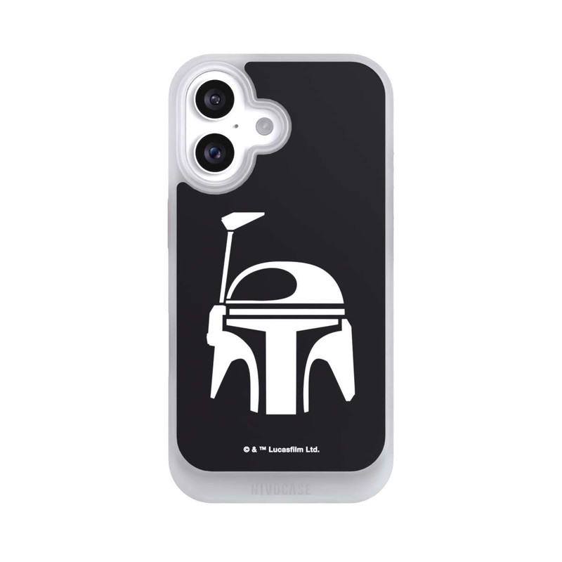 iPhone 16 NIVOcore Boba Fett Helm Schwarz