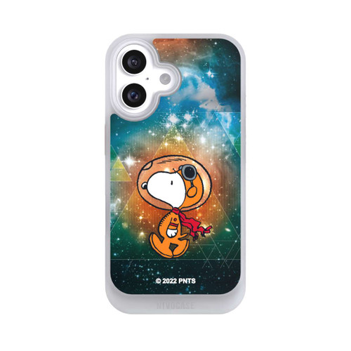 Apple iPhone 16 NIVOcore Snoopy Weltraumreisender Grün