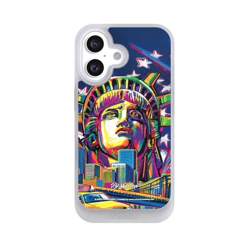 iPhone 16 NIVOcore NY City Art par P.D. Moreno