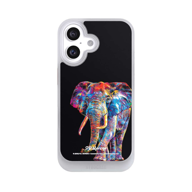 iPhone 16 NIVOcore Elephant Art par P.D. Moreno