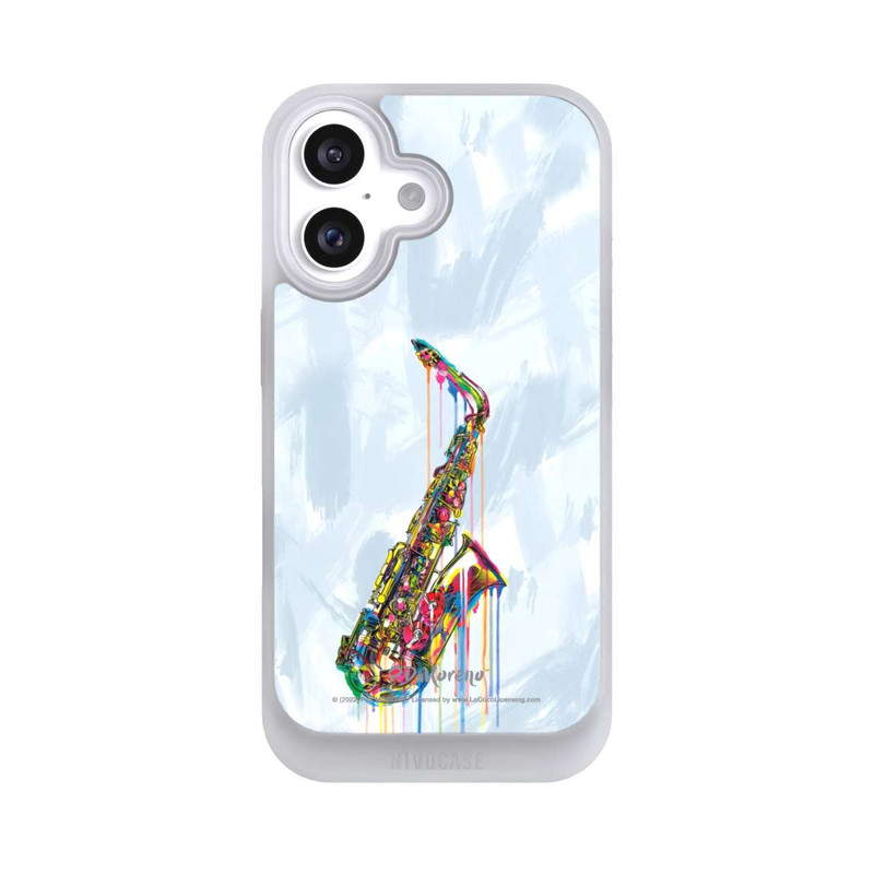 iPhone 16 NIVOcore Saxophone Art By P.D. Moreno