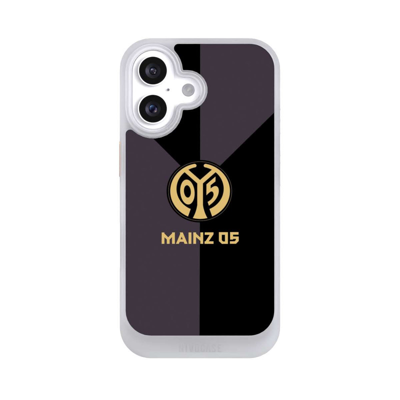 iPhone 16 NIVOcore Mainz 05-Dunkler Hintergrund