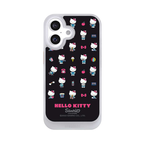 Apple iPhone 16 NIVOcore Hello Kitty 90s Schwarz