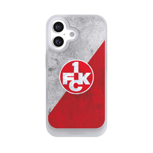 Apple iPhone 16 NIVOcore 1.FC Kaiserslautern-Beton Logo red