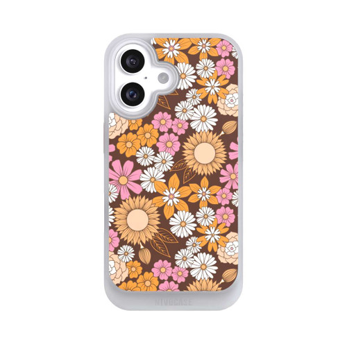 Apple iPhone 16 NIVOcore Vintage Boho Blumen
