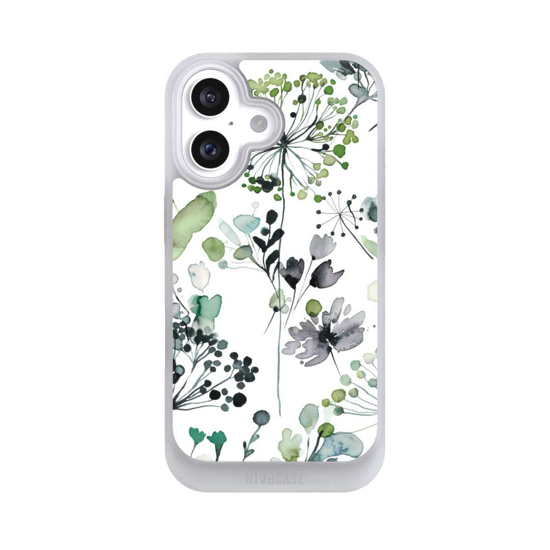 iPhone 16 NIVOcore Herbes Sauvages Eucalyptus