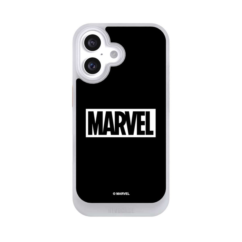 iPhone 16 NIVOcore Marvel Logo Black