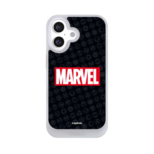 Apple iPhone 16 NIVOcore Marvel Logo Black Red 