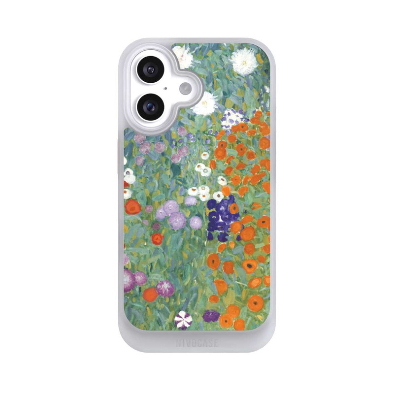 iPhone 16 NIVOcore Jardin en Fleur - Gustav Klimt