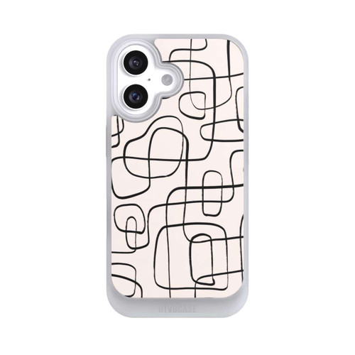 Apple iPhone 16 NIVOcore Lignes Fines Pattern
