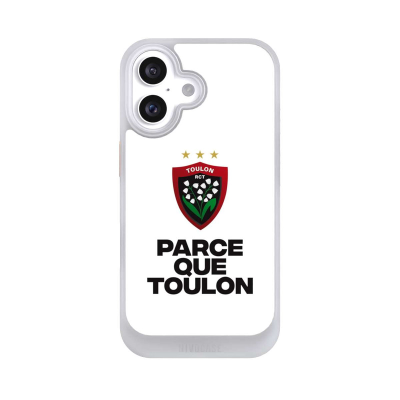 iPhone 16 NIVOcore Parce Que Toulon White