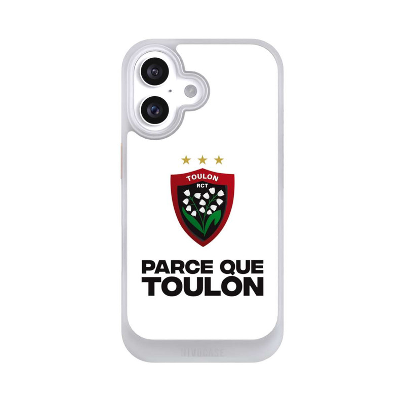 iPhone 16 NIVOcore RC Toulonnais Blanc