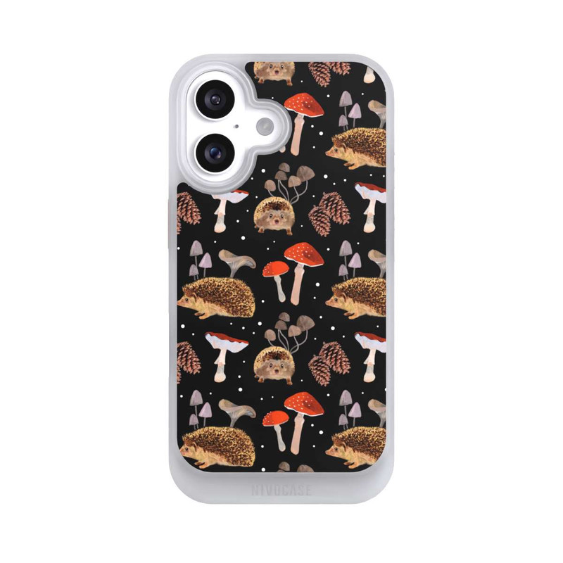 iPhone 16 NIVOcore Igel und Pilze