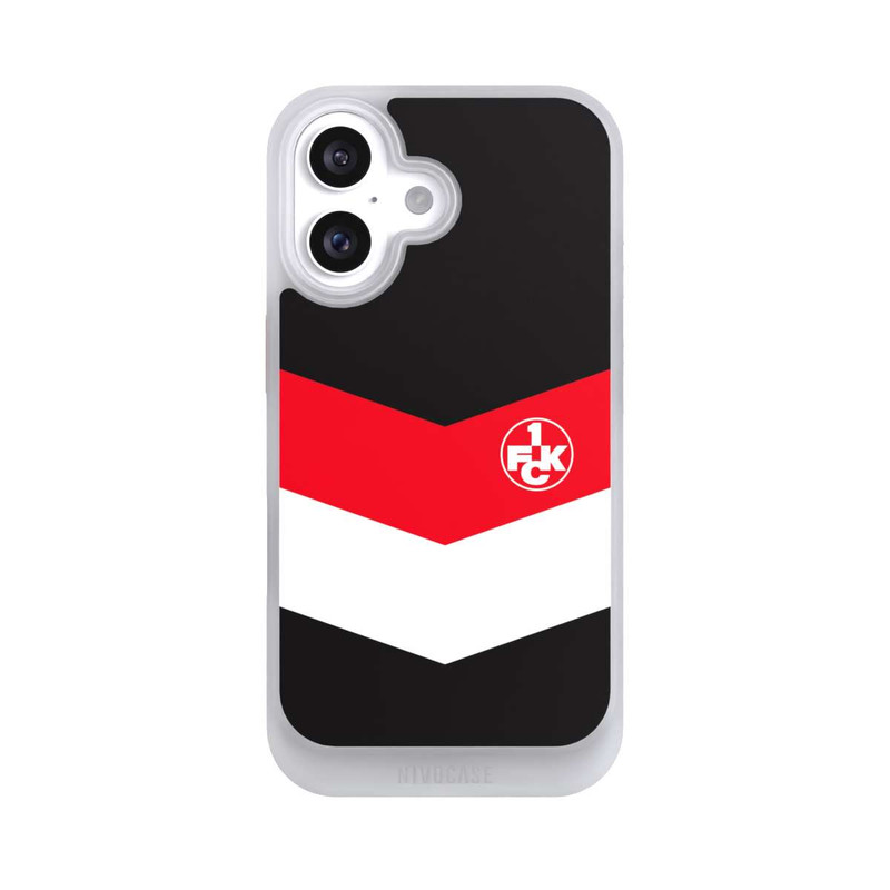iPhone 16 NIVOcore 1.FCK Blockstreifen Design