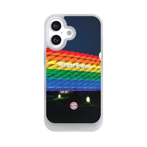 Apple iPhone 16 NIVOcore Allianz Arena Regenbogen