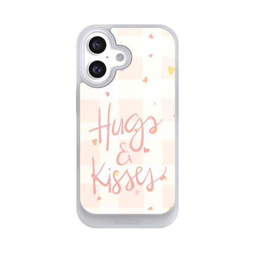 Apple iPhone 16 NIVOcore Hugs And Kisses Pfirsisch