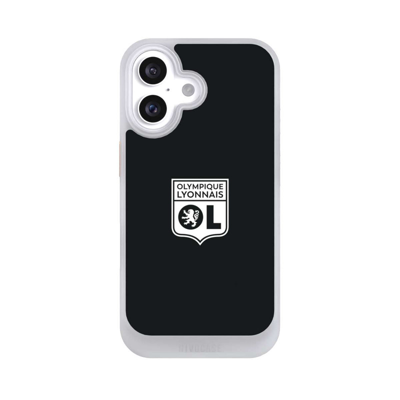 iPhone 16 NIVOcore OL Logo Schwarz und Weiß