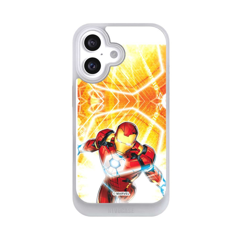 iPhone 16 NIVOcore Iron Man on Fire