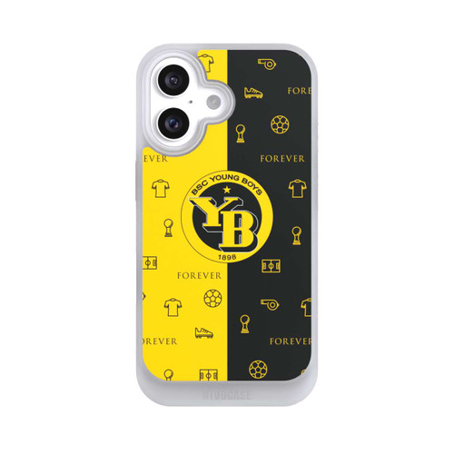 Apple iPhone 16 NIVOcore BSC YB Gelb Schwarz Muster