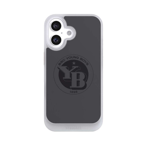 Apple iPhone 16 NIVOcore BSC YB Logo Grau