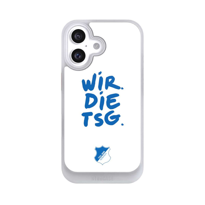 iPhone 16 NIVOcore Wir Die TSG Weiß